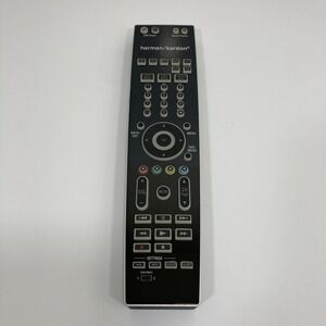 Harman Kardon AVR 254 US Remote Control Tested OEM Genuine Black - TESTED